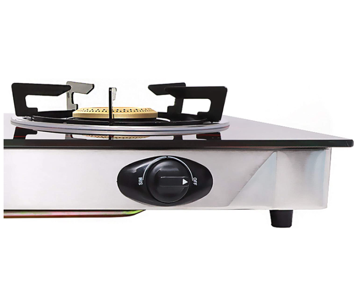 Impex IGS1213F LP Gas Stove with 3 Burner Glass - Black - Zoom Image 4