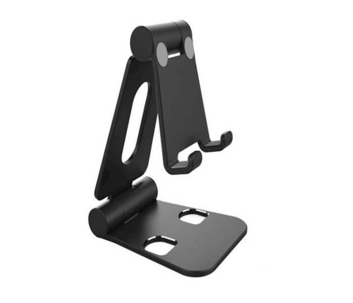 Practical Adjustable Mobile Phone Holder - Black - Zoom Image