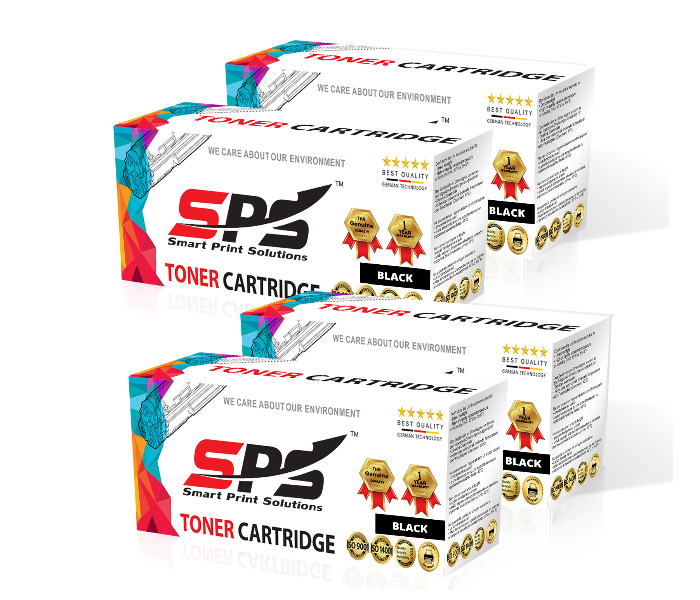 SPS Laser Toner Cartridge Set of 4 Pack TN2120 360 for Brother DCP Printer - Black - Zoom Image