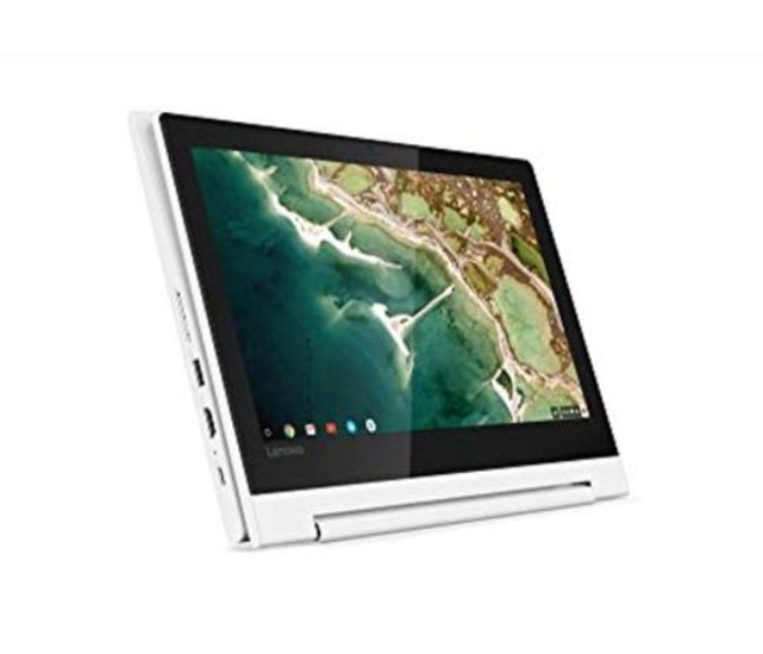 Lenovo Chromebook C330 11.6 Inch Mediatek Processor 4GB RAM 64GB eMMC Flash Drive Integrated Graphics 2 in-1 Convertible Laptop - Blizzard White  - Zoom Image 5