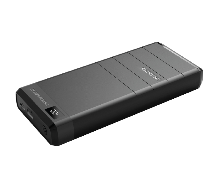 Promate Capital-30 30000mAh Power Bank - Black - Zoom Image 1