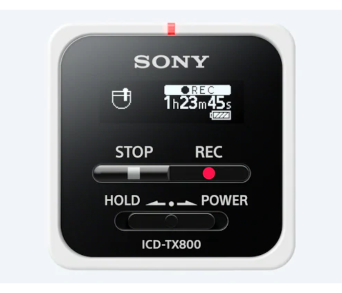 Sony ICD-TX800 TX Series Digital Voice Recorder - Black - Zoom Image 2