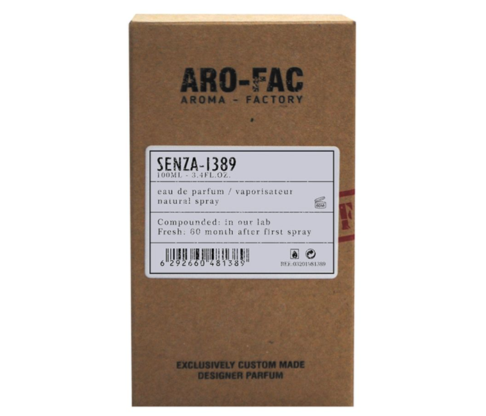 Aro-Fac Senza-1389 Eau De Parfum 100 ml by Dhamma Perfumes - Zoom Image 3