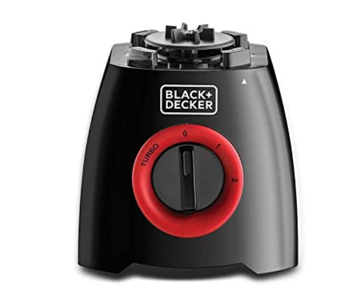 Black and Decker BL415-B5 400W Blender with Stainless Steel Grinder Grater Mill and Extra Jar - Black - Zoom Image 4