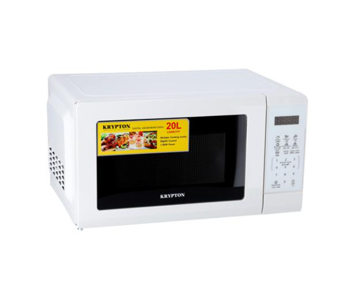 Krypton KNMO6216 20 Liter Digital Microwave Oven - White - Zoom Image 1