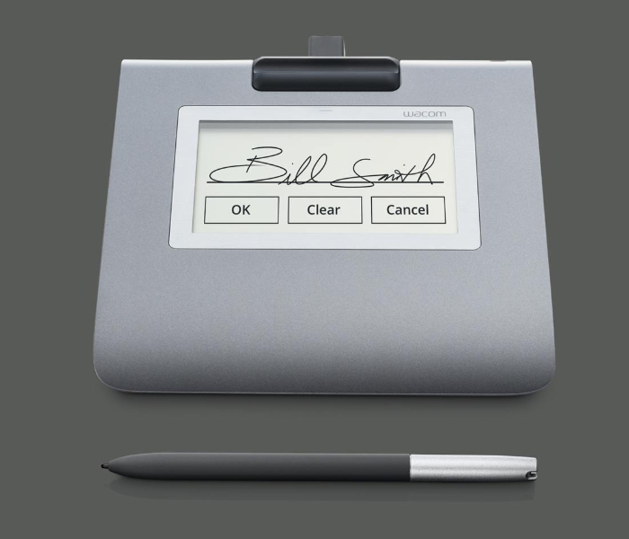 Wacom STU-430 Signature Pad - Silver - Zoom Image 1