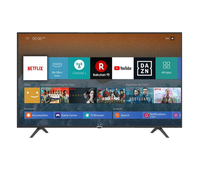 Hisense 50B7100UW 50-Inch Ultra HD Smart TV - Black - Zoom Image 1