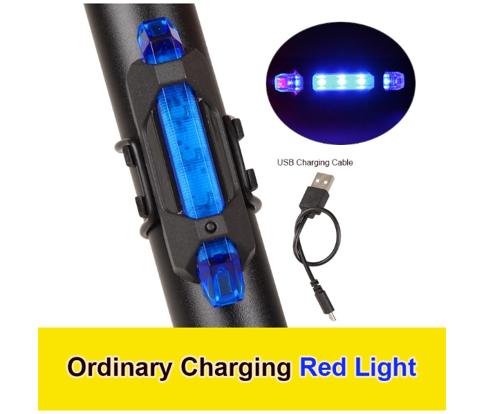 OEM Bicycle E-Scooter Waterproof Rear Tail Lights LED - Blue - Zoom Image 2