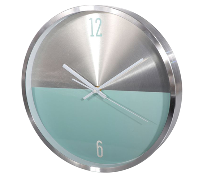 Royalford RF9277 Analog Wall Clock - Silver & Blue - Zoom Image 5