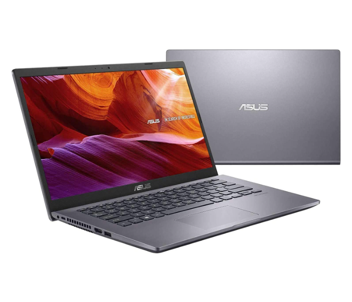 Asus Vivobook X409FB-EK010T 14 Inches 8 GB RAM 1000 GB HDD Intel i7-8565U 4.6 GHz 2GB Nvidia Geforce MX110 Windows 10 Eng-Arb Keyboard- Grey - Zoom Image 2