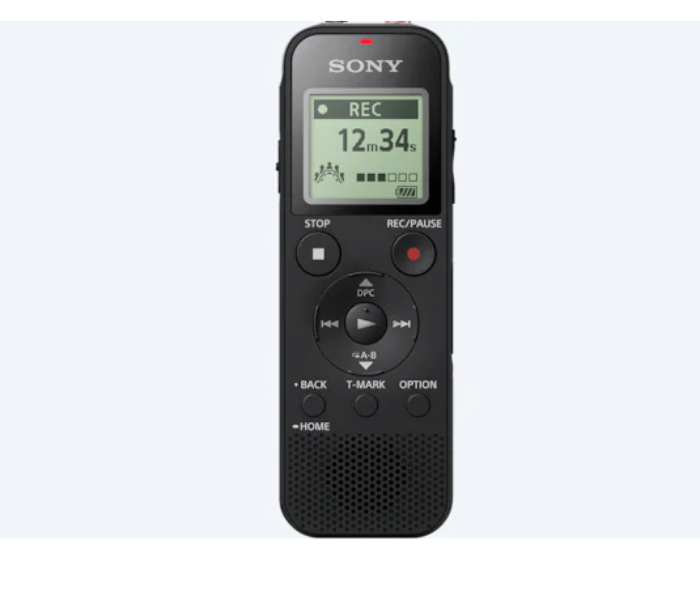 Sony ICD-PX470 PX Series Digital Voice Recorder - Black - Zoom Image 1