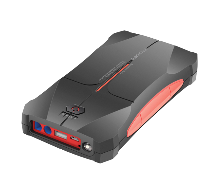 Promate Sparktank-10 10000mAh Car Jump Starter Power Bank - Red and Black - Zoom Image 1