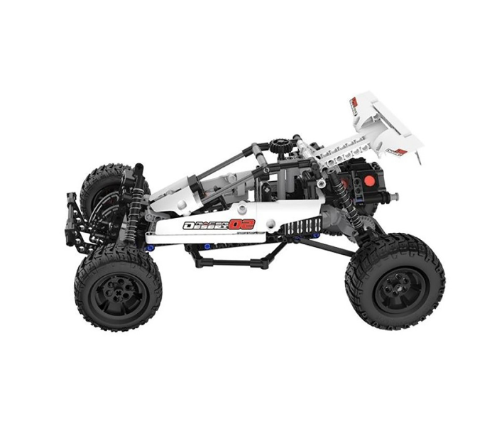 Xiaomi Mitu Desert Racing Car Building Blocks - White and Black - Zoom Image 1