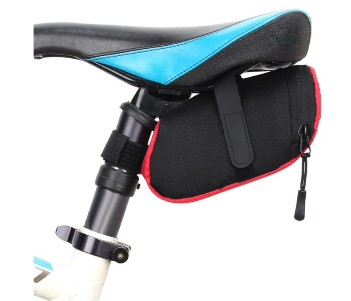 Cycling Rear Waterproof Saddle Bag - Red - Zoom Image 2