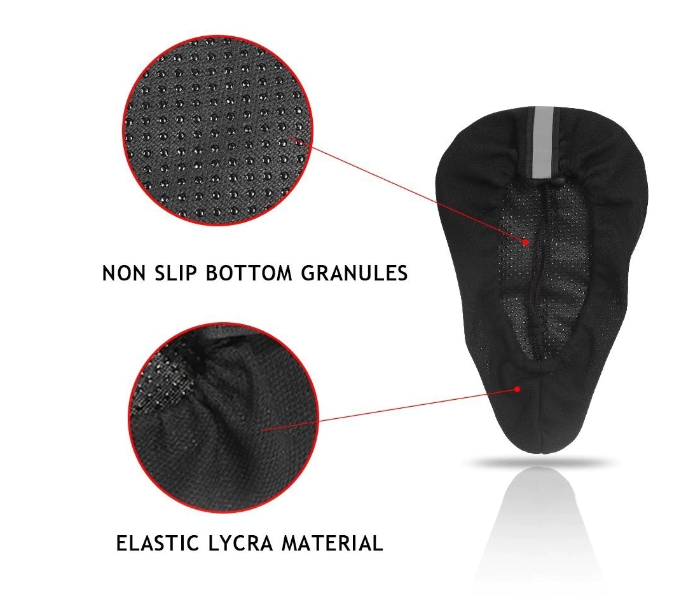 Bicycle Soft Saddle SoftSeat Cover - Red - Zoom Image 3