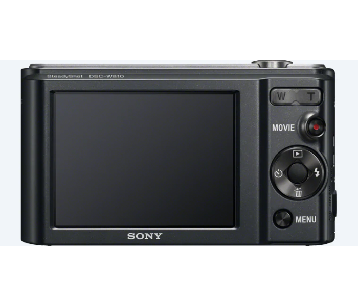 Sony W810 Compact Camera with 6x Optical Zoom - Black - Zoom Image 4