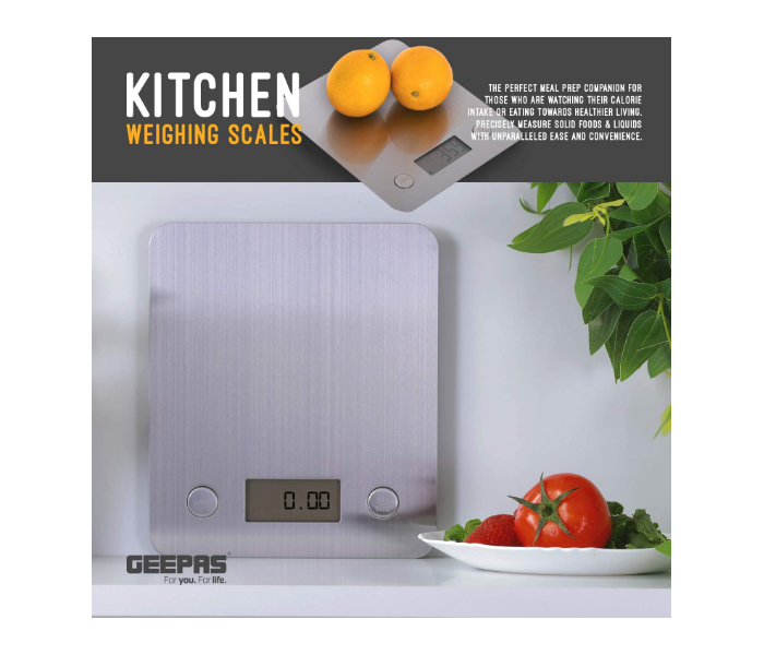 Geepas GKS46507UK Digital kitchen Scale - Grey - Zoom Image 4