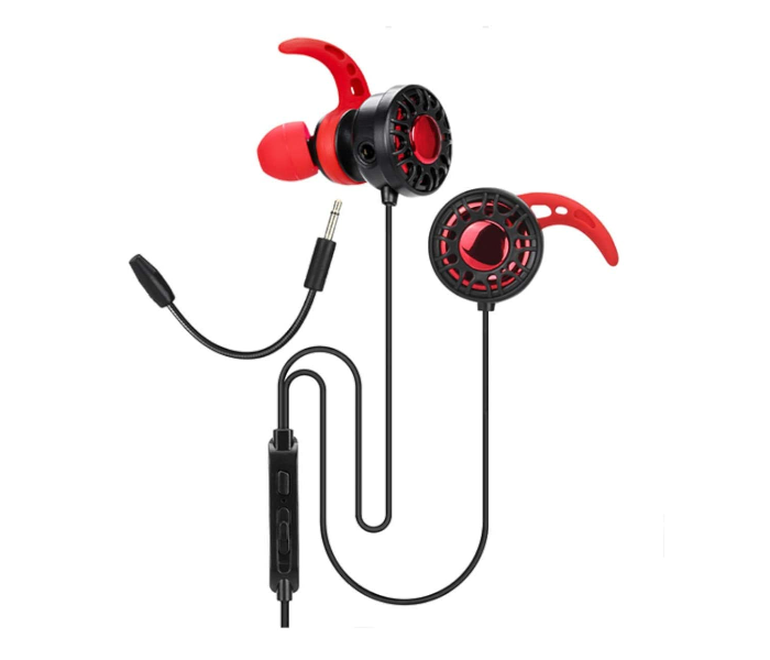 Xtrike Me GE-109 Wired Earphone - Black - Zoom Image 1