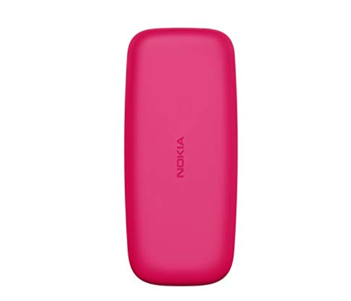 Nokia 105 Single Sim Mobile Phone - Pink - Zoom Image 3