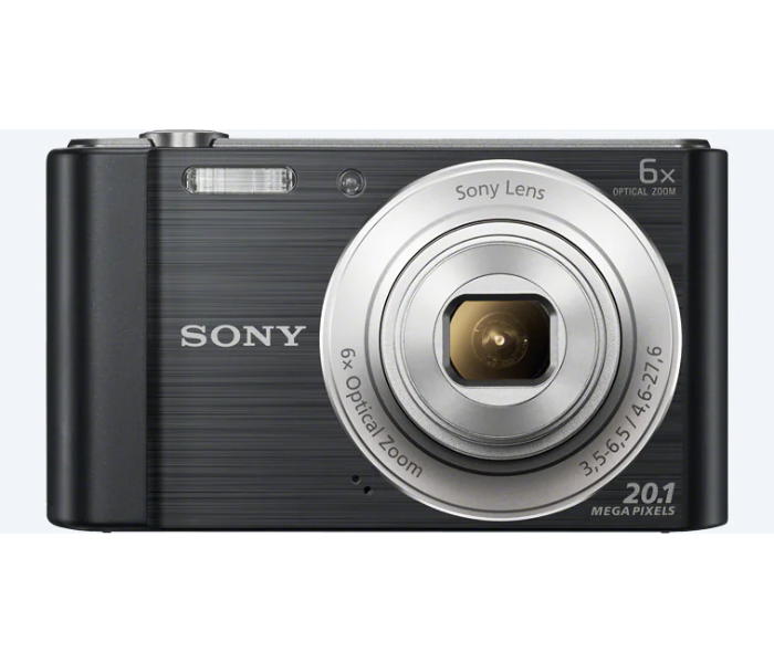 Sony W810 Compact Camera with 6x Optical Zoom - Black - Zoom Image 1