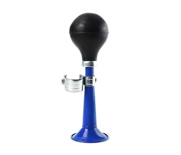 Rubber Squeeze Retro Cycling Handlebar Loud Air Horn Bell - Blue - Zoom Image 1