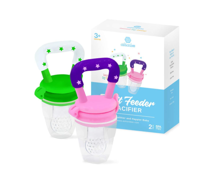 Baby Pack of 2 Fruit Feeder Pacifier - Zoom Image