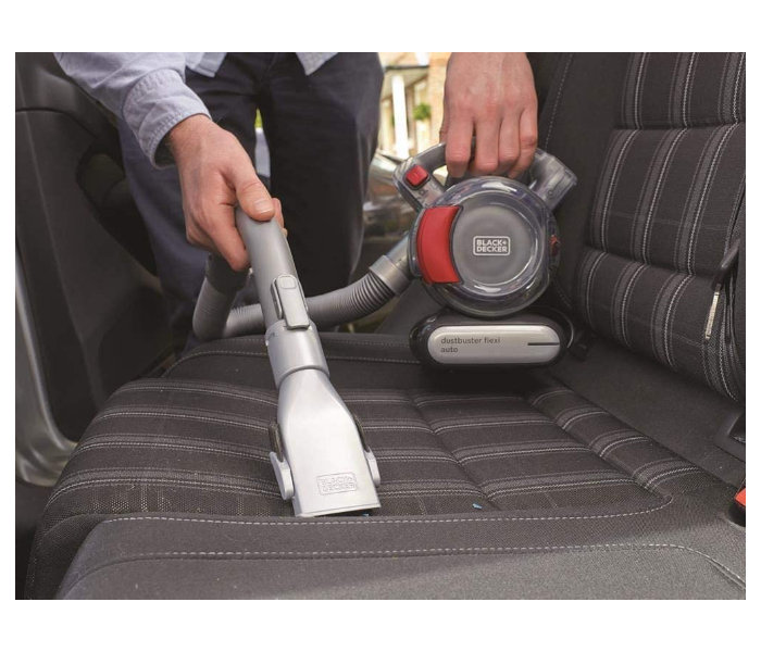 Black and Decker PD1200AV-XJ Cordless Car Vacuum Cleaner - Black and Silver - Zoom Image 4