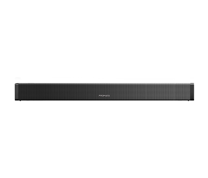 Promate BluesBar-60 60W Bluetooth Soundbar with Remote Control - Black - Zoom Image 1