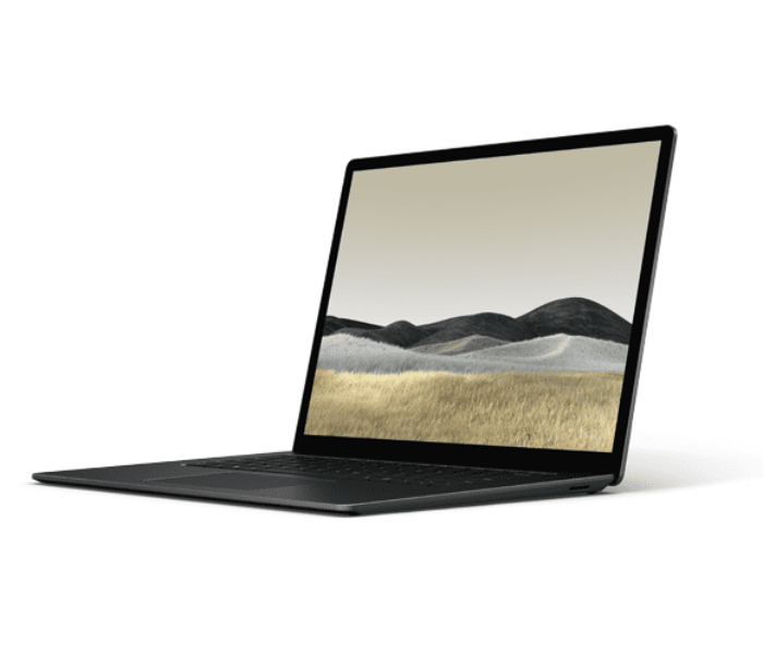 Microsoft Surface Laptop 3 QXS-00034 13 inch Intel Core i7 Processor 16GB RAM 512GB SSD Intel Iris Plus Graphics Windows 10 Professional - Black - Zoom Image 2