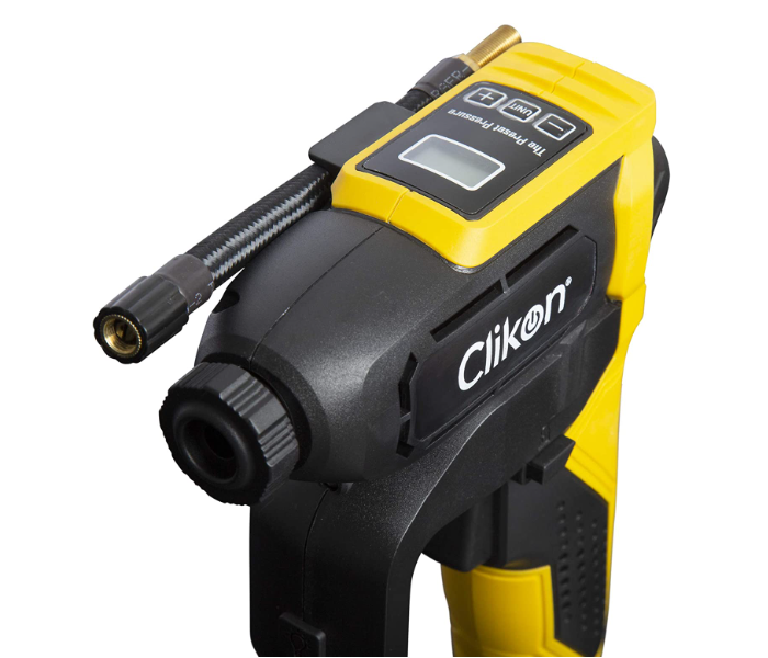 Clikon CK4041 PSI Tire Inflator with 1300mAh Lithium-Ion Battery LCD Display - Zoom Image 5