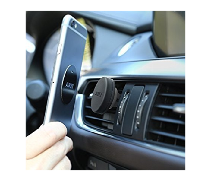 Aukey Magnetic Air Vent Car Mount Holder - Black - Zoom Image 2