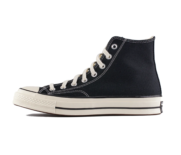 Casual CS 7788 Canvas Shoes S39 - Black - Zoom Image 2