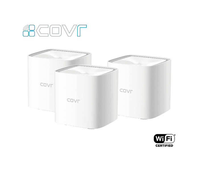 D-Link COVR AC1200 COVR-1103 Dual-Band Whole Home Mesh Wi-Fi System - White  - Zoom Image 1