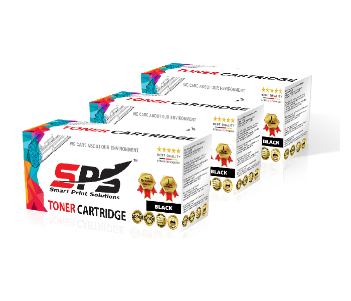 SPS EP27 EP26 Laser Toner Cartridge Set of 3 Pack for Canon i SENSYS LBP Laserbase MF Lasershot LBP - Black - Zoom Image