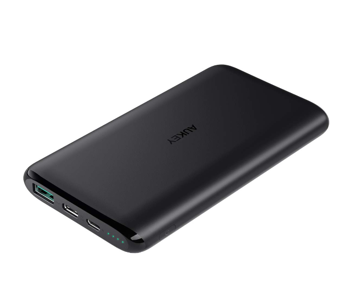 Aukey 10000mAh Powerbank with AiPower Micro USB Cable - Black - Zoom Image 1