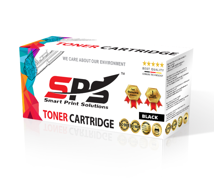 SPS Laser Toner Cartridge Set of 1 Pack C8543 X43X for HP LaserJet and Canon LBP Printer - Black - Zoom Image