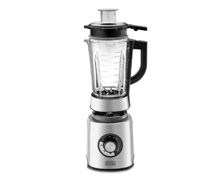 Black and Decker PB120-B5 Pre-Programmed Power Blender - Black and Silver - Zoom Image 2