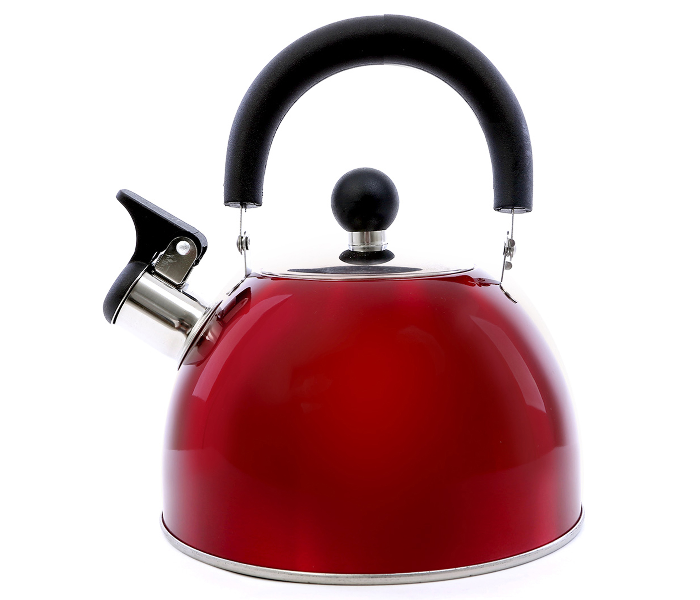 Royalford RF6770 2 Litres Stainless Steel Whistling Kettle - Red - Zoom Image 3