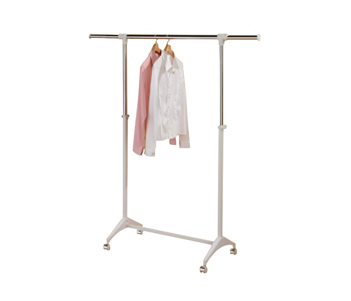 HG0000338 Coat Hanger - White and Silver - Zoom Image