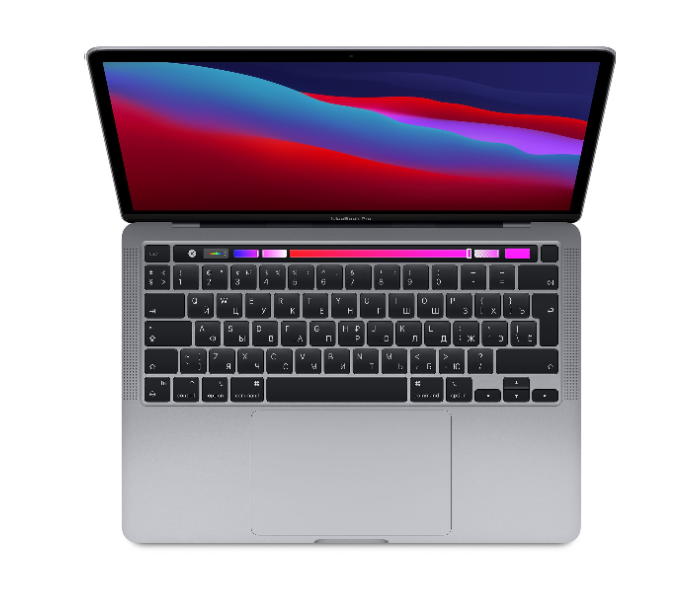 Apple MYD92 Macbook Pro 2020 Model 13 Inch Apple M1 chip with 8core CPU 8GB RAM 512GB SSD macOS - Grey - Zoom Image 1