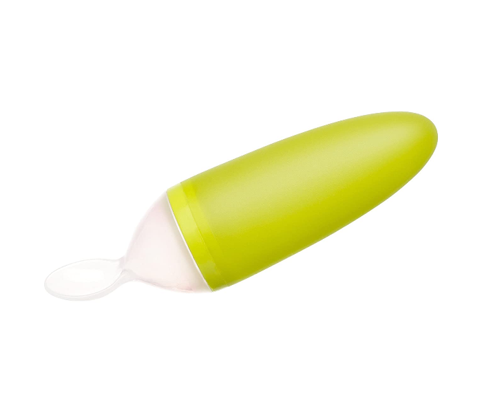 Boon Squirt Silicone Baby Food Dispensing Spoon - Green - Zoom Image