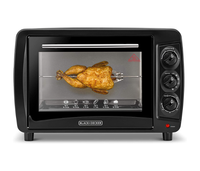 Black and Decker TRO35RDG-B5 1500W Countertop Toaster Oven - Black - Zoom Image 4