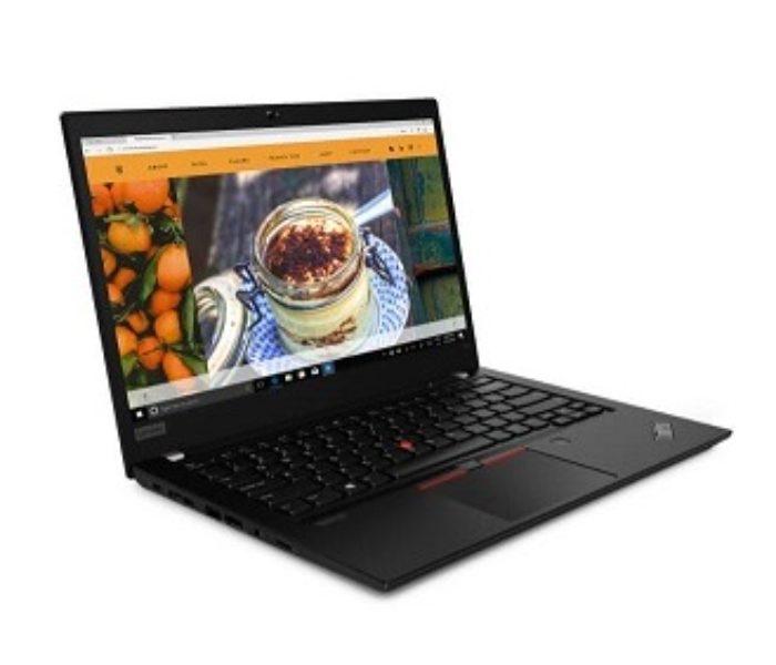 Lenovo ThinkPad T14 20S0001FAD 14.0 Inch FHD IPS Intel core i7-10510U Processor 16GB RAM DDR4 512GB SSD NVIDIA GeForce MX330 2GB Graphics Arabic Keyboard Win10 Pro - Black - Zoom Image 1