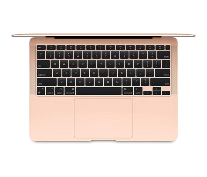 Apple MGNE3 Macbook Air 2020 Model 13-Inch Apple M1 chip with 8-core CPU 8GB 512GB SSD 8-core GPU Eng-Keyboard - Gold - Zoom Image 2