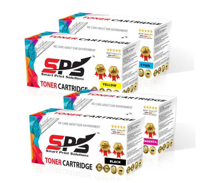 SPS Compatible Toner Cartridges CRG316 CRG716 CRG916 CRG516 Set of 4 Pack for i-SENSYS LBP-5050 LBP5050n MF8000 Series - Black,Cyan,Yellow and Magenta - Zoom Image