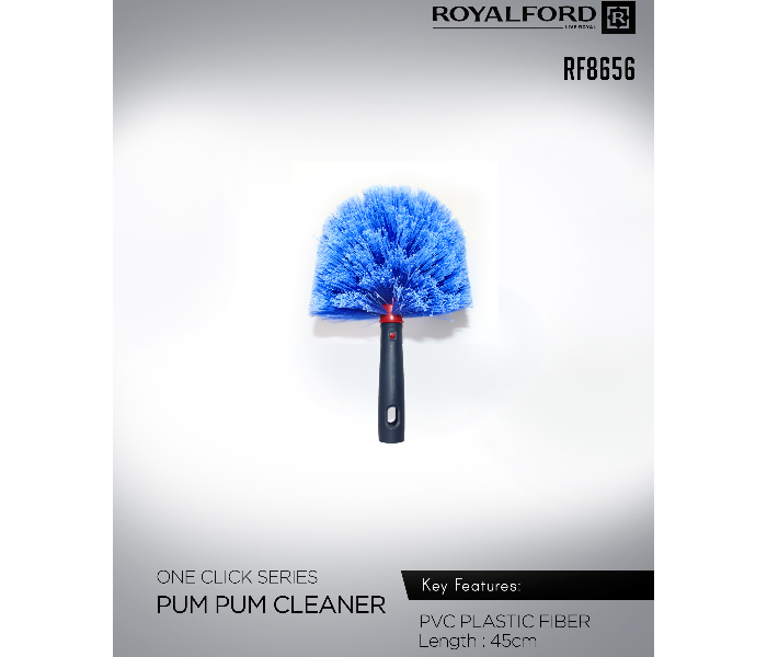 Royalford RF8656 One Click Series Pum Pum Cleaner - Blue - Zoom Image 4