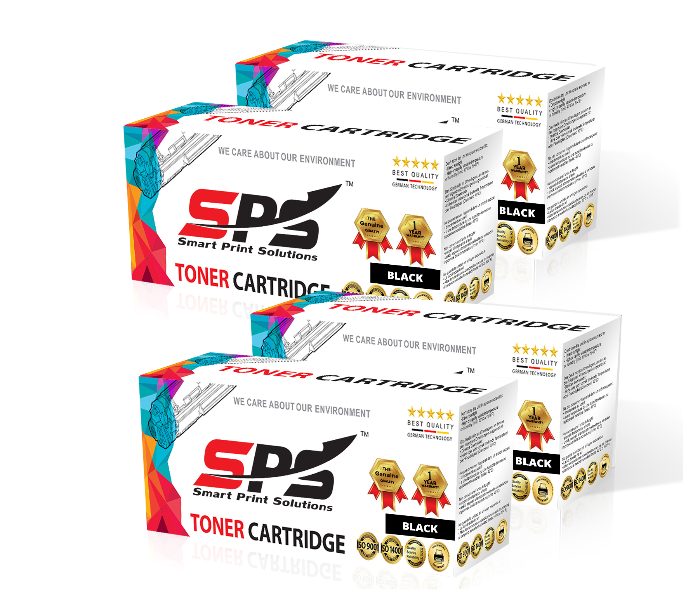 SPS Laser Toner Cartridge Set of 4 Pack Q5942A 42A for HP LaserJet Printer - Black - Zoom Image