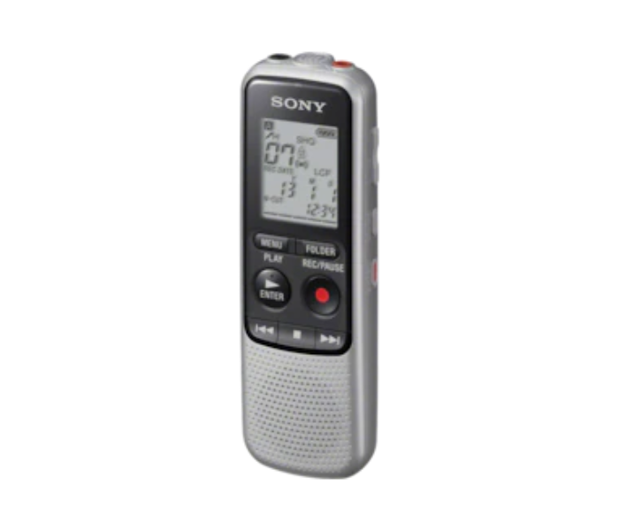 Sony ICD-BX140 BX Series Mono Digital Voice Recorder - Black - Zoom Image 3