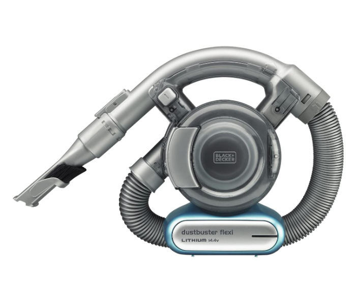 Black and Decker PD1420LP-GB 21.6W Cordless Car Vacuum Cleaner - Silver - Zoom Image 1