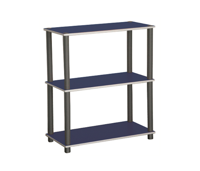 SH0000493 Flexi Storage Rack with 2 Compartment - Blue and Grey - Zoom Image